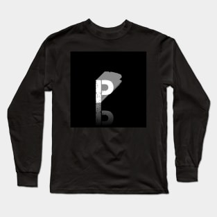 Letter P Long Sleeve T-Shirt